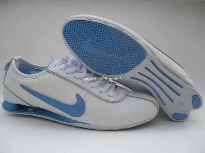 Nike Shox R2 Blanc Bleu